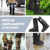 Cubrezapatos Impermeable, Cubierta del Zapato con Bandas Reflectantes
