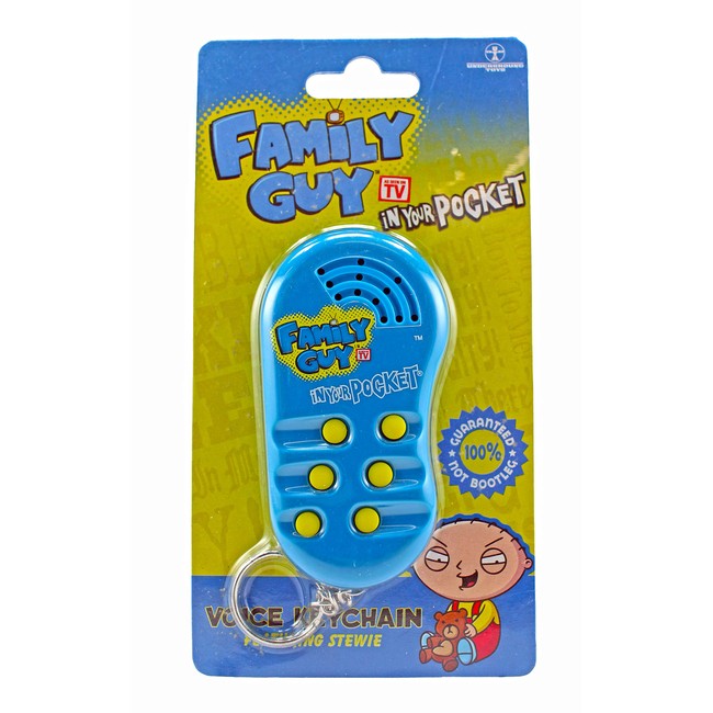 In Your Pocket Talking Keyring - Family Guy 2009 Featuring Stewie