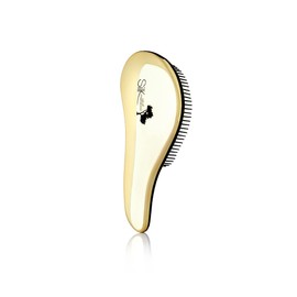 Silk Oil of Morocco Silk Detangling Hair Brush, Gold