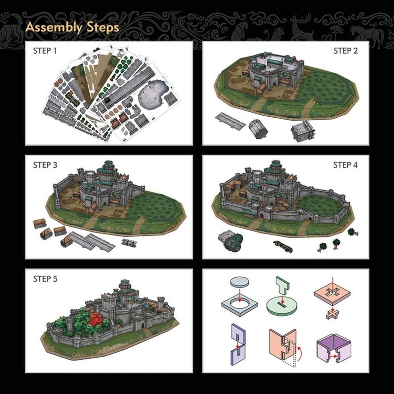 Game of Thrones Winterfell 3D Puzzle