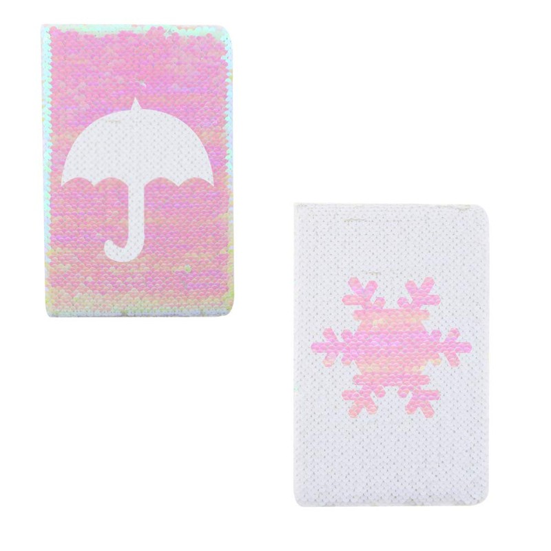 Magic A5 Reversible Sequin Notebook Sparkling Shiny Glittery Planner Journal