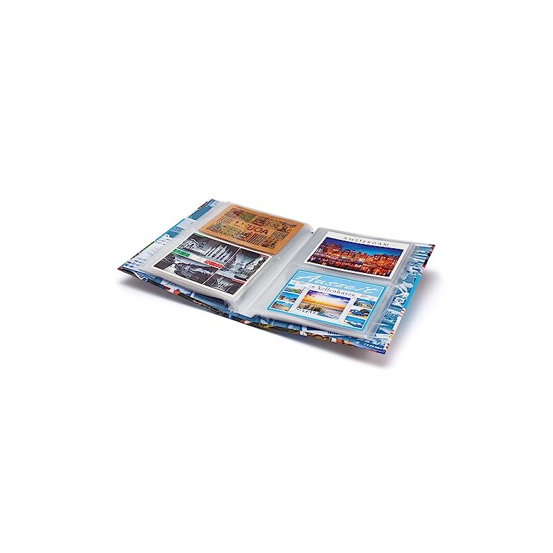 Album POSTKARTEN for 200 postcards, with 50 bound sheets