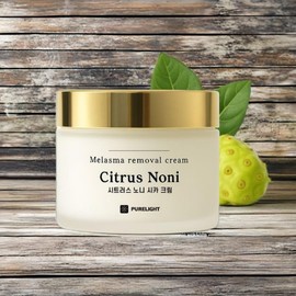 Pure Light Skin Condition Improvement, Skin Whitening, Skin Irritation Relief, Citrus Nonishica Cream, 1 x 50ml / 퓨어라이트 피부상태개선 피부미백 피부자극완화 시트러스 노니시카 크림 1개 50ml