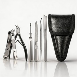 VOCOSTE Toenail Clippers for Thick Toenails Nail Clippers for Seniors 6PCS