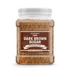 Unpretentious Dark Brown Sugar, Great for Baking, Rich Caramel Flavor,