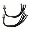 WGL High Performance 2pcs Ignition Coil Harness Connector Fits for