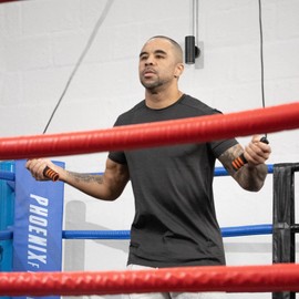 Phoenix Fitness RY916 Gewichtetes Springseil - 2 x 200 g Gewichte Springseil - Seil für Fettverbrennung, Fettabbau & Konditionierung, M, Grau