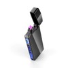 Dual Arc Plasma Lighter with LED Battery Indicator and Box,