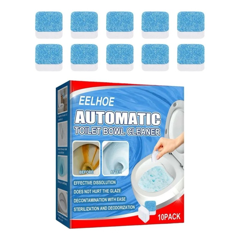 Tabletas Limpiadoras De Inodoros, Blanqueador Automático Efe