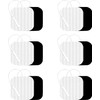 12Pcs Tens Machine Pads Set - Premium Tens Pads Replacement