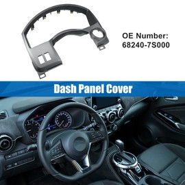 ACROPIX Front Instrument Cluster Dash Panel Gauge Cover Bezel Trim for Nissan Titan Armada 2004-2007 No.68240-7S000 Frame Cover Trim Panel - Pack of 1