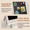 SELEAD Small Magnetic Chalkboard Words Sign Board - 10x12 Inch