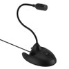 Portable Microphone, Flexible Gooseneck Desktop Standing Microphone Stereo Karaoke Microphone
