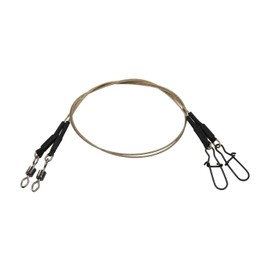 DAM Fz Effzett Coated Core49 Spin Leader 30 cm 11 kg 56404 7 x 7 Steel Leader for Indicator Rubber Fish Wobbler