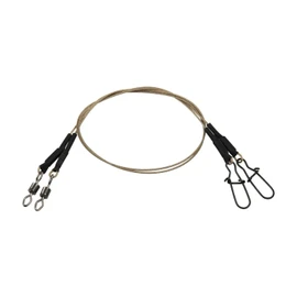 DAM Fz Effzett Coated Core49 Spin Leader 30 cm 11 kg 56404 7 x 7 Steel Leader for Indicator Rubber Fish Wobbler