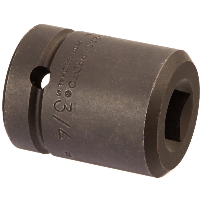 Impact Socket, 1 In Dr, 3/4 In, 4 pt