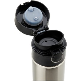Thermos Sipp Vacuum Insulated Bottle with Tea Infuser, 470ml, Stainless Steel, NS403BK4AUS