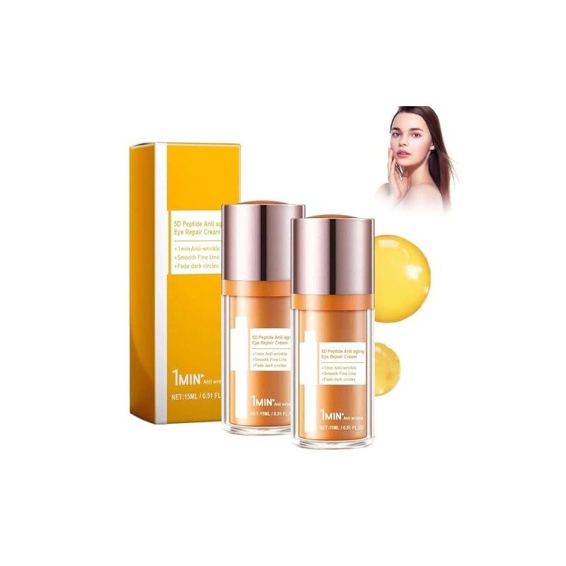 Crema para Ojos de papa, Crema para Ojos Peptidos 5D