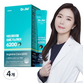 Dr. JM Arginine Care 6200 High-Content Citrulline Zinc Vitality Energy, 4 Pieces, 300g / 닥터제이엠 아르기닌 케어 6200 고함량 시트룰린 아연 활력 에너지, 4개, 300g