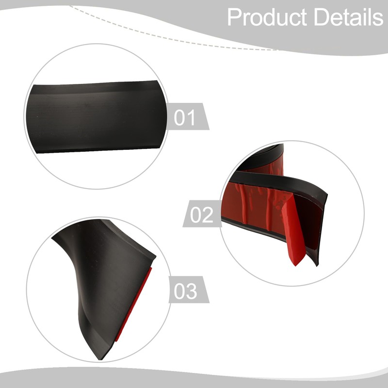 PVC Soft Skirting Board, 4 Meters Peel and Skirting Board