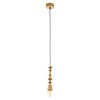 Eglo AVOLTRI Hanging Light Wood 60 W, Oak
