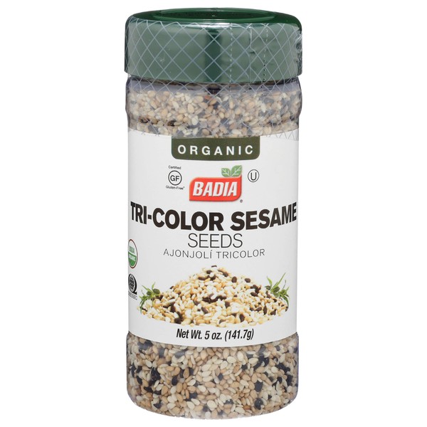 Badia Spices Organic Tri-Color Sesame Seeds, 5 OZ