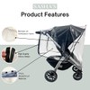 Rain Cover for Chicco Bravo Trio & Primo Travel Systems