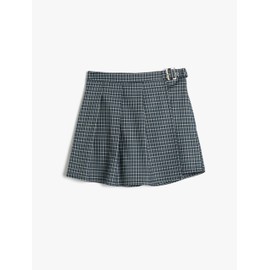 Koton Girls' Pleated Skort with Buckled Detail Shorts, (7C2)