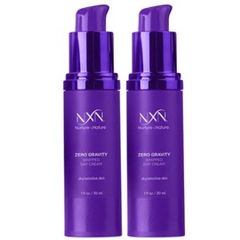 NxN Zero Gravity Whipped Day Cream Face Moisturizer, Natural Anti Aging Formula for Dry or Sensitive Skin, Men and Women, 2FL Oz