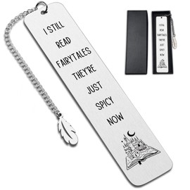 JCHCAMRY Funny Bookmark for Spicy Fairytale Bookish Gift for Women Girls Book Lover Gifts for Spicy Reader Romance Lover Reading Gift Bookworm Birthday for Friends Valentines Christmas for Her