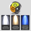 Jewelry Flashlight 3LED 3 Light Modes USB Charging Portable Small