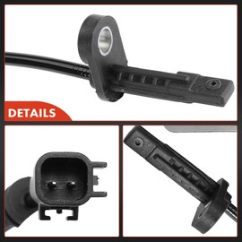 Frankberg ABS Speed Sensor 2-Pin Front Left Compatible with Galaxy CK 1.5L-2.5L 2015-2024 Galaxy MK III Van CK 2.0L 2019-2024 S-Max CJ WA6 1.5L 2.0L 2015-2024 Replace# E1GC2C205AB