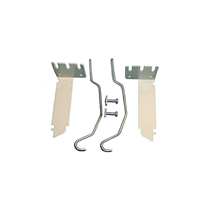 Valance Curtain Rod Extender KIT ~ 1 Pair Brackets with