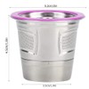 Filtro reutilizable K-Cup con cuchara de café de acero inoxidable