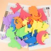 AYNKH 30 Pcs Foam Bath Animals And Vehicles And Graphics