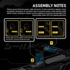 EZDIY-FAB PCIe 5.1 Adapter - 600W 12+4pin,16pin 12VHPWR GPU Power