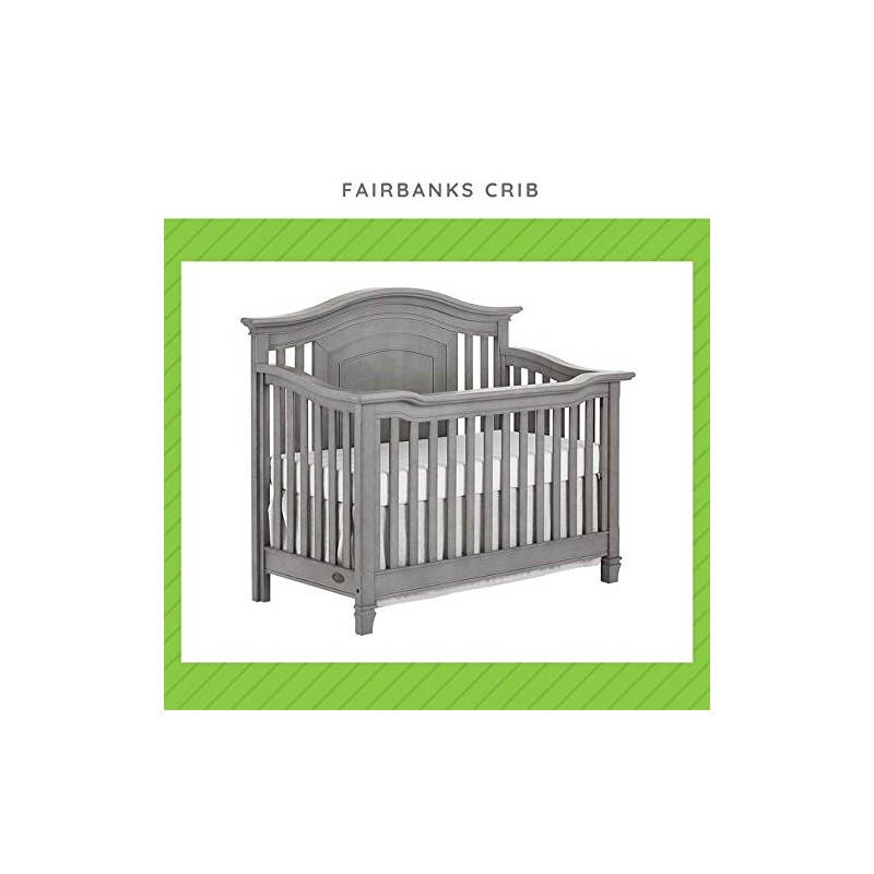 CC KITS Full-Size Conversion Kit Bed Rails for Evolur Cribs