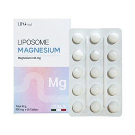LipoVital Liposome Magnesium 800mg 60 Tablets 3ea