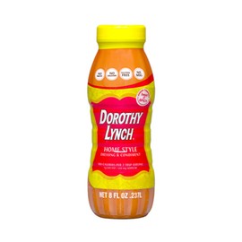 Dorothy Lynch Salad Dressing | Sweet & Spicy | Thick & Creamy | Salads, Dips, Sauces, & Marinades | French Style Condiment | Tangy | Gluten Free | No Trans Fat | USA Made (Home Style, 8 oz (3 Pack))
