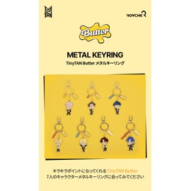 [BIGHIT MUSIC] ROYCHE TINYTAN Butter METAL KEYRING VER.