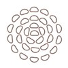 Trimming Shop Non Welded Metal D Ring Fasteners Durable Buckles