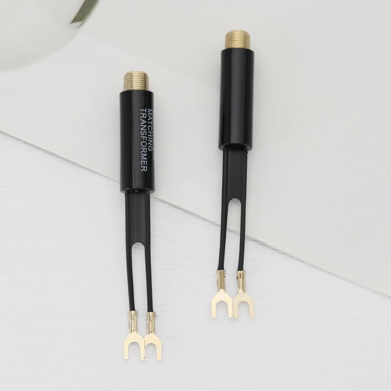 ECSiNG 5pcs Matching Transformer UHF VHF FM Matching Transformer Male