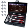 SENNMONN M8X1.0 Thread Repair Kit with Insert HSS Drill, Tap,