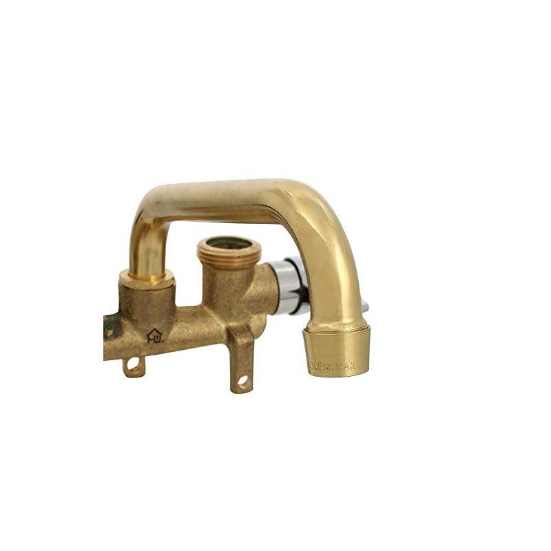 Homewerks Worldwide 3310-250-RB-B Rough Brass Laundry Faucet, No Size