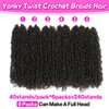Youngther Yanky twist crochet hair 16inch Pre-Twisted Spring Twist with