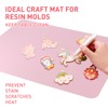 Silicone Craft Mats for Resin, Paint and Clay, 15.7 x
