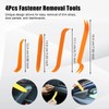 AMZAUTO Automotive Clips and Fasteners, 240 PCS Bumper Retainer Clips,