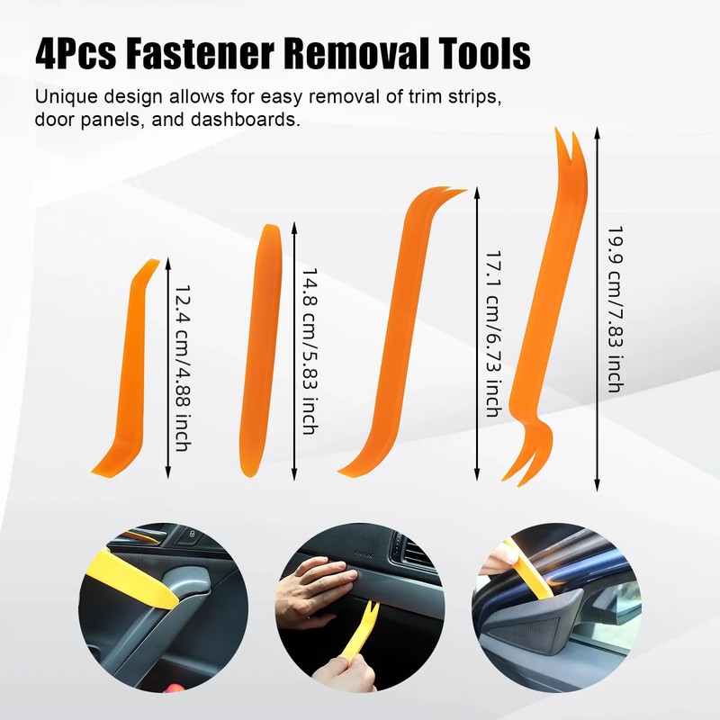 AMZAUTO Automotive Clips and Fasteners, 240 PCS Bumper Retainer Clips,