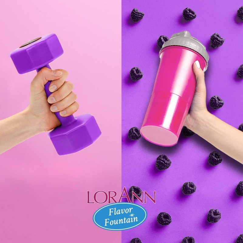 LorAnn Black Raspberry Flavor Fountain, 4 oz Bottle