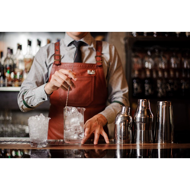 Cocktail Mixing Glass with Seamless and Handblown Construction - Old